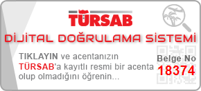 TÜRSAB Dijital Doğrulama Sistemi Belge No 18374