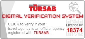 TÜRSAB Digital Verification System Licence Nr 18374